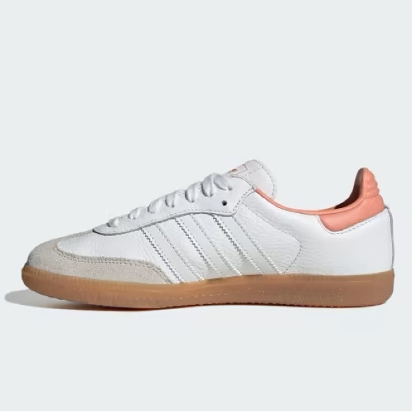 adidas Samba OG White Wonder Clay Pink - Picture 5 of 14